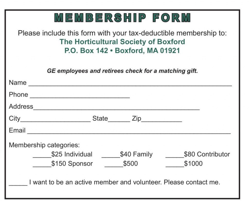 Membership Form